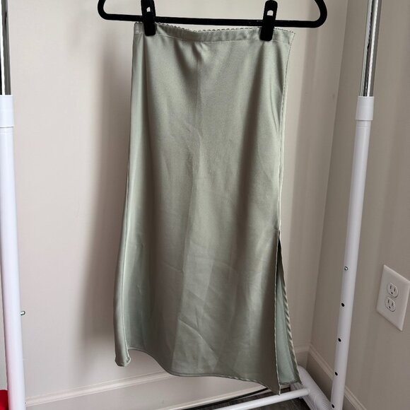 Olive Midi Skirt - Picture 1 of 1